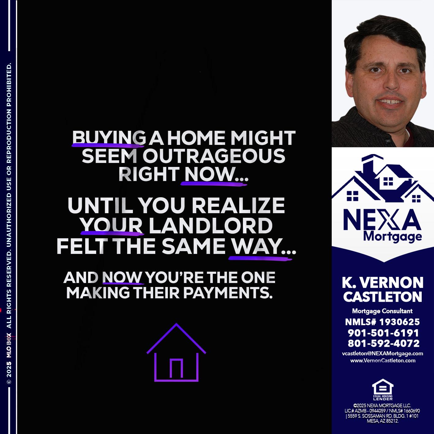 BUYING A HOME - K. Vernon Castleton -Mortgage Consultant