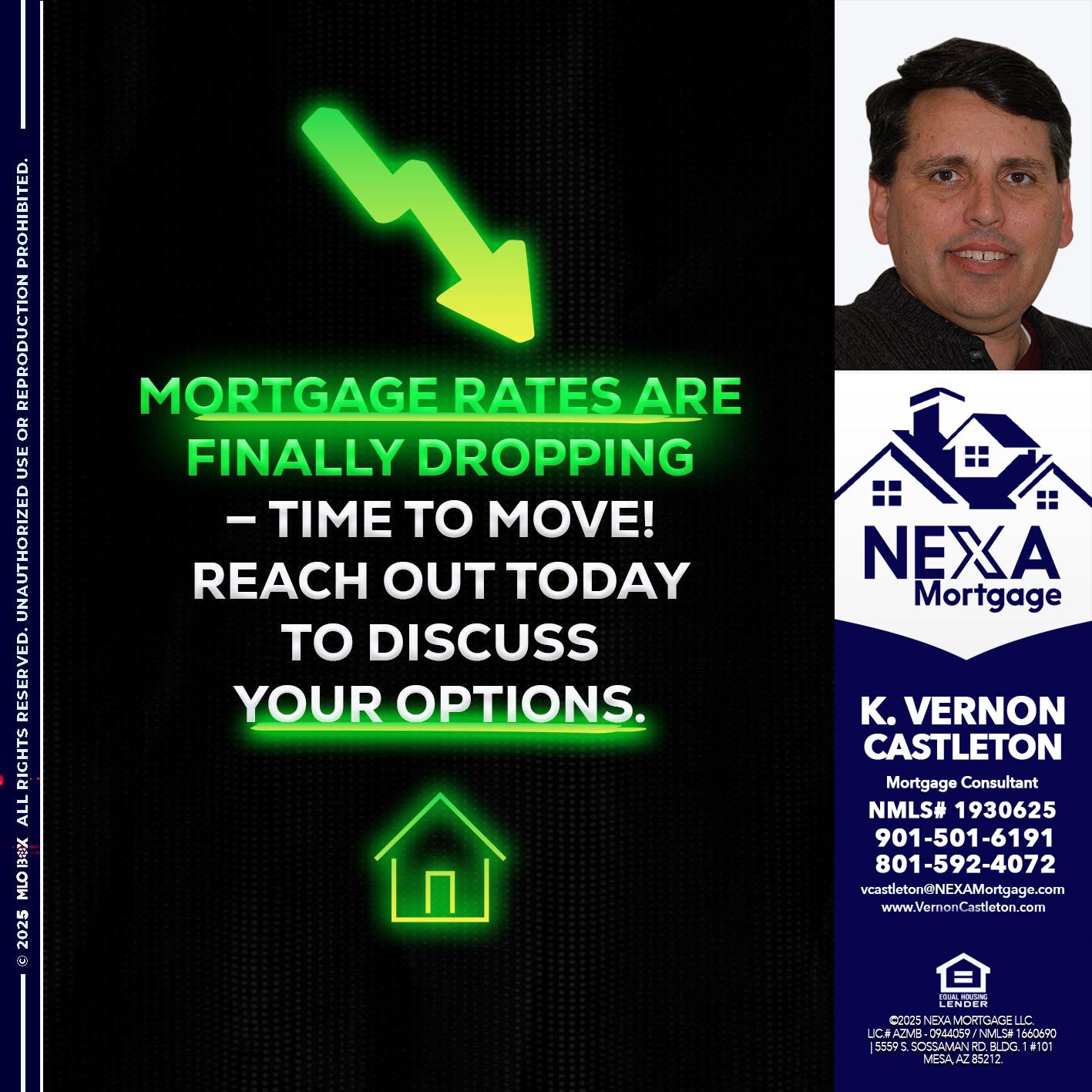 MORTGAGE RATES - K. Vernon Castleton -Mortgage Consultant