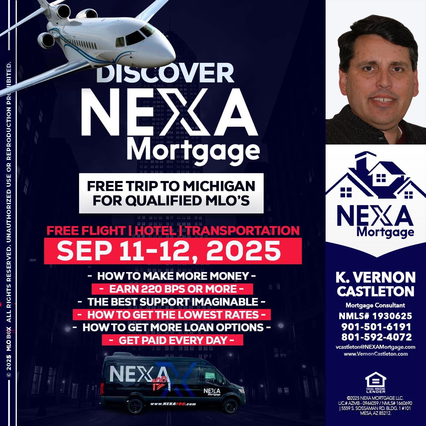 DISCOVER NEXA MORTGAGE - K. Vernon Castleton -Mortgage Consultant