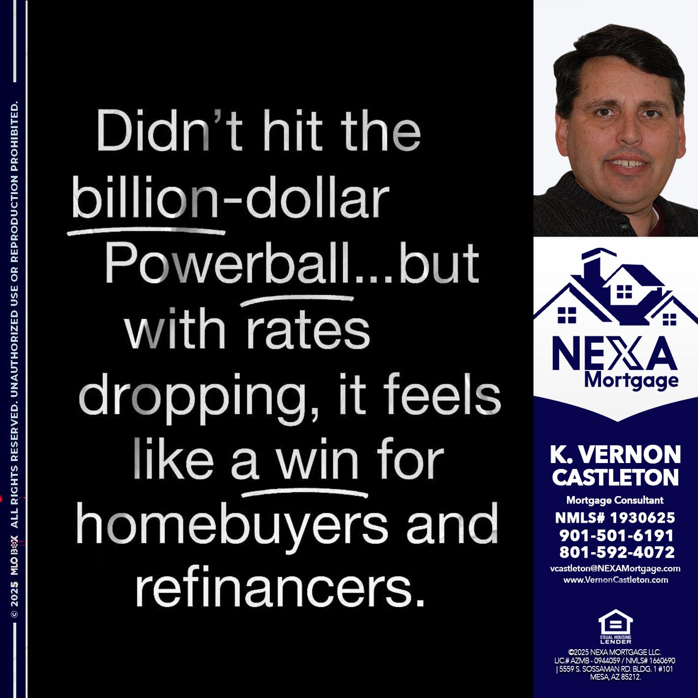 DIDNT HIT - K. Vernon Castleton -Mortgage Consultant