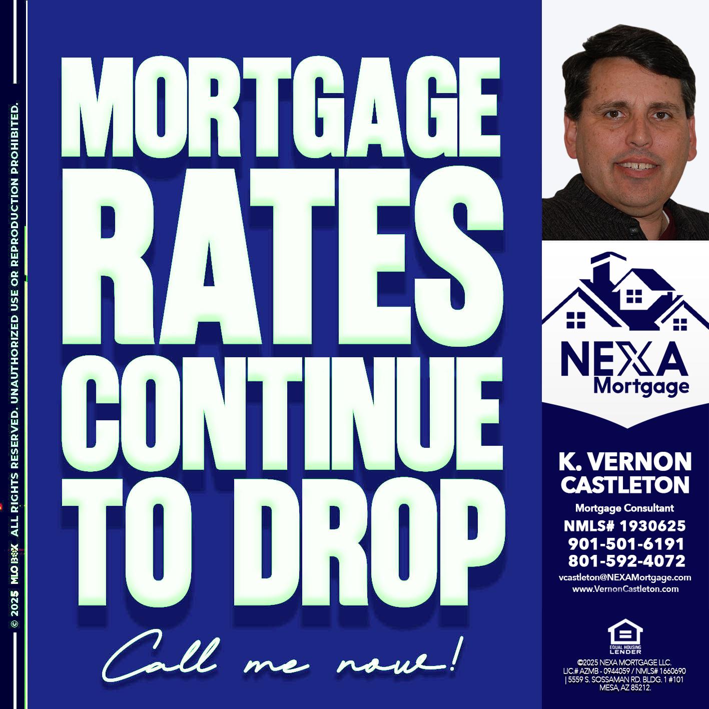 MORTGAGE RATES - K. Vernon Castleton -Mortgage Consultant