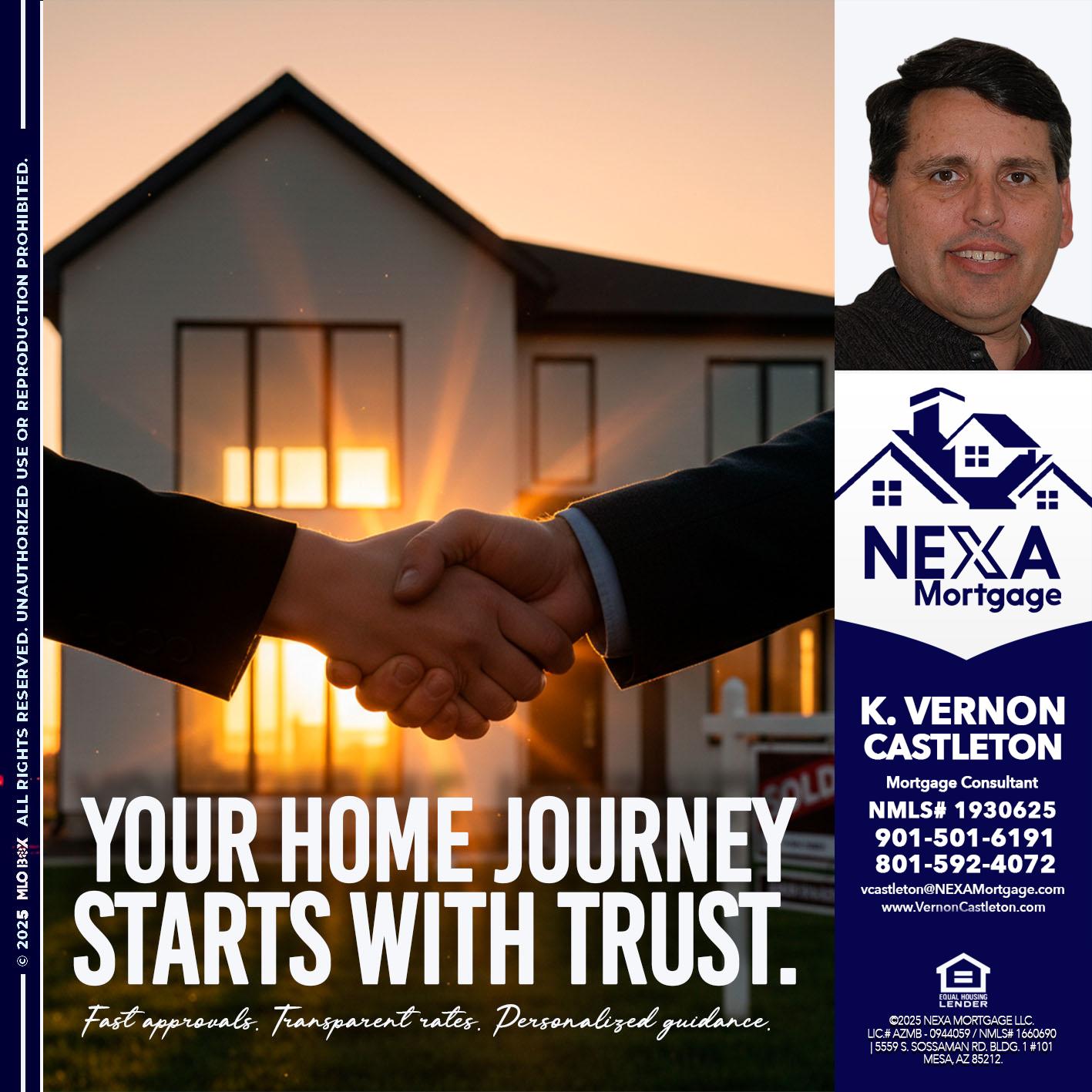 your home - K. Vernon Castleton -Mortgage Consultant
