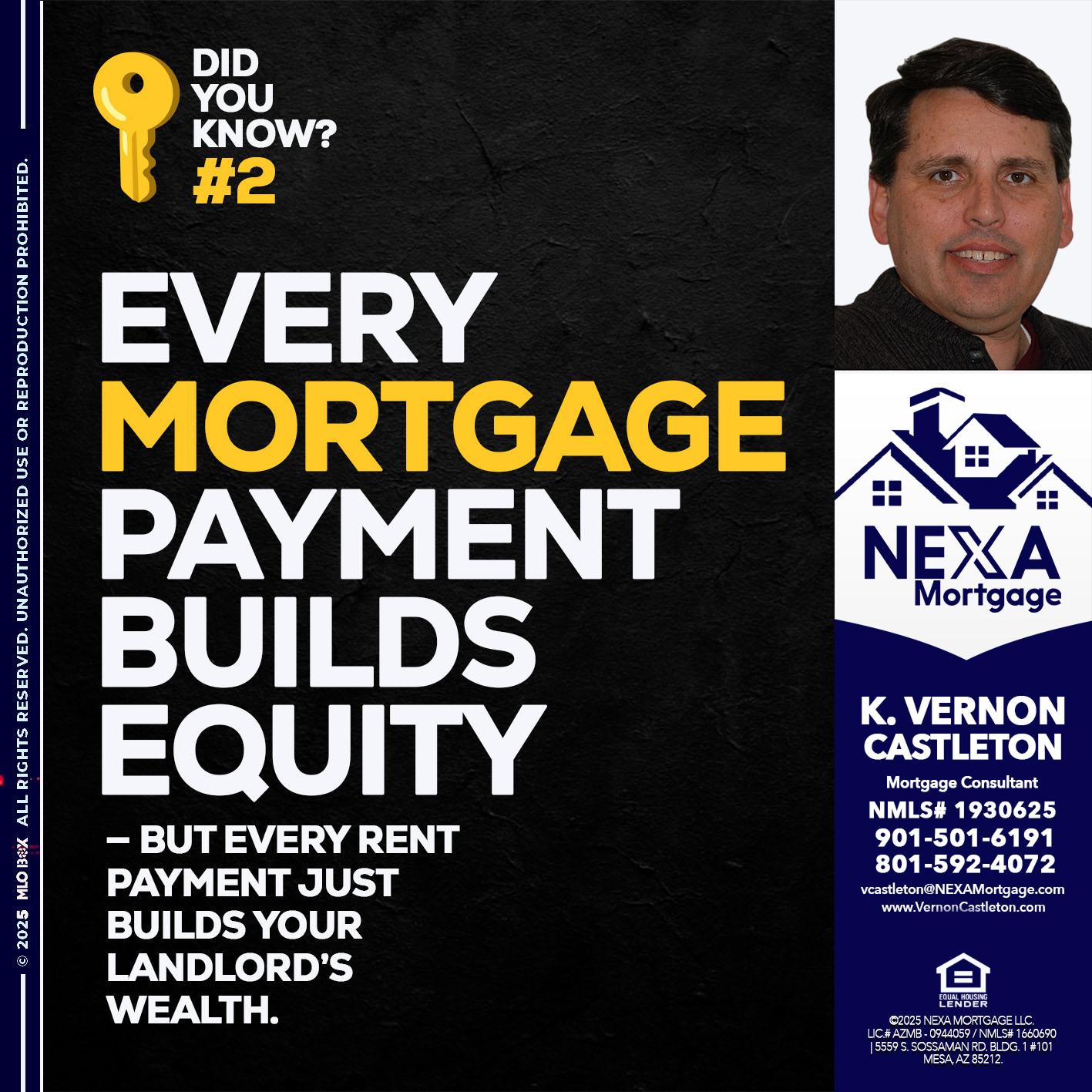 DID YOU KNOW? - K. Vernon Castleton -Mortgage Consultant