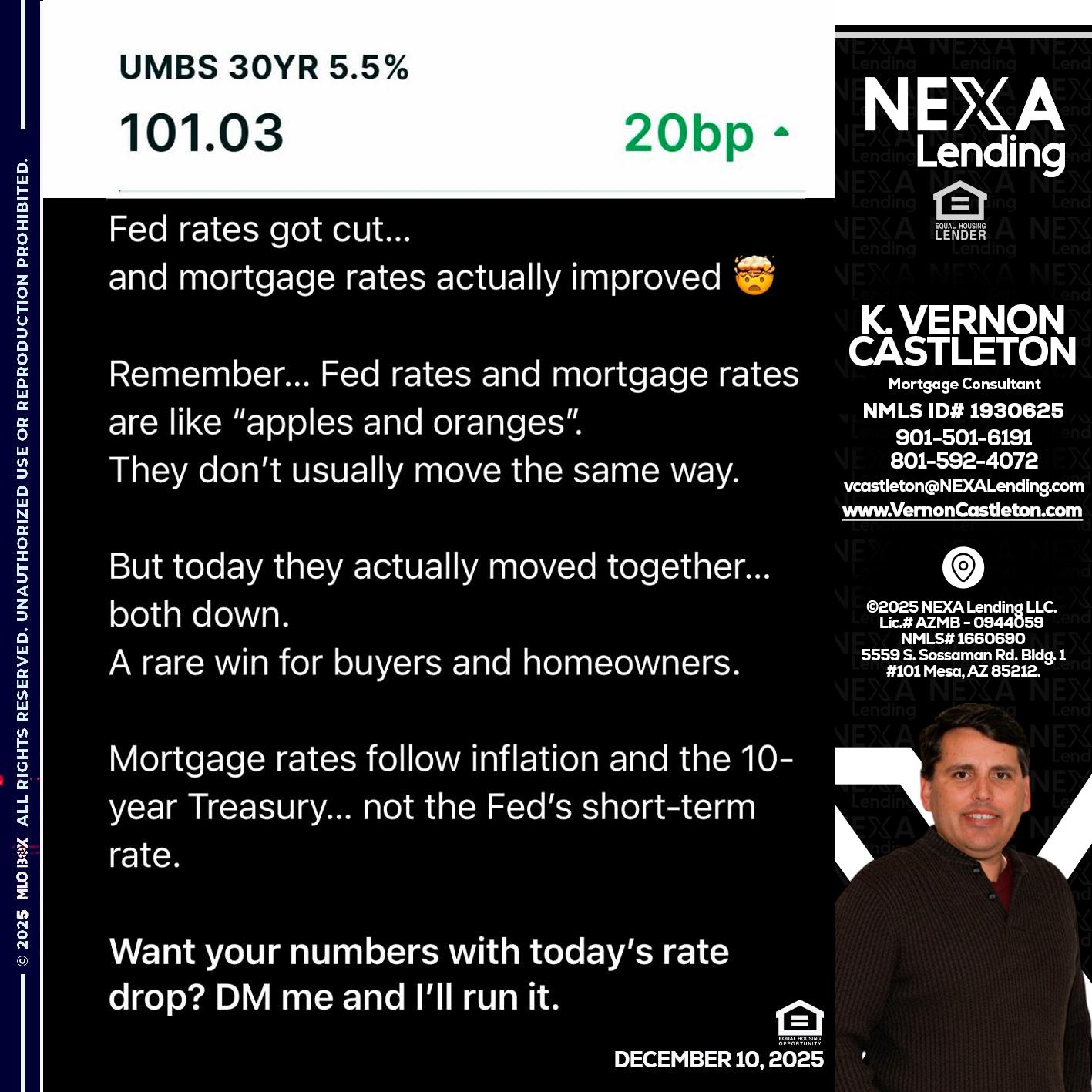 101.03 - K. Vernon Castleton -Mortgage Consultant