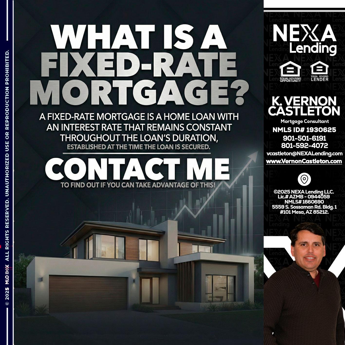 WHAT IS A - K. Vernon Castleton -Mortgage Consultant