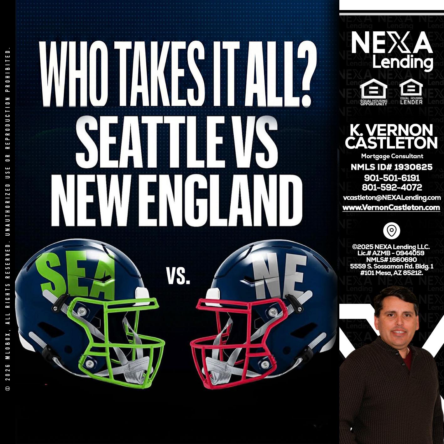 WHO TAKE IT ALL? - K. Vernon Castleton -Mortgage Consultant