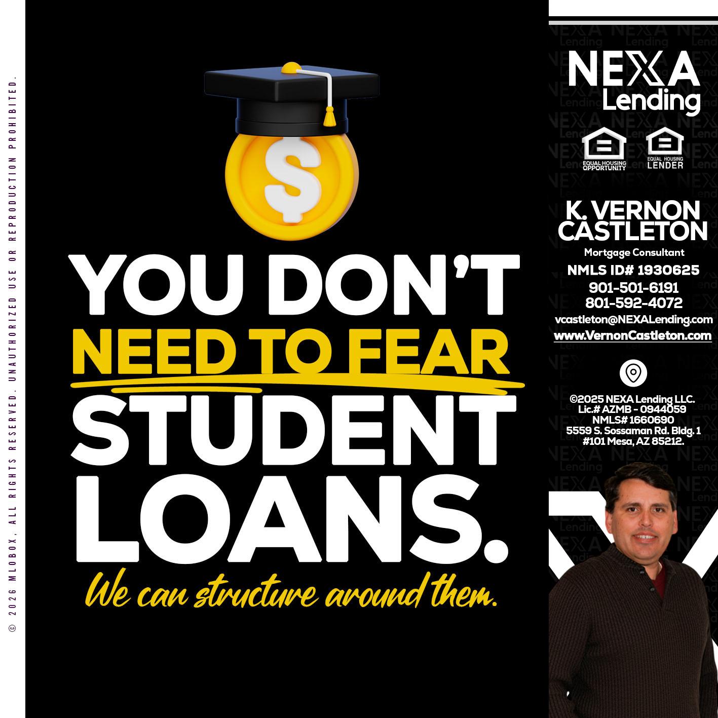 YOU DONT NEED - K. Vernon Castleton -Mortgage Consultant