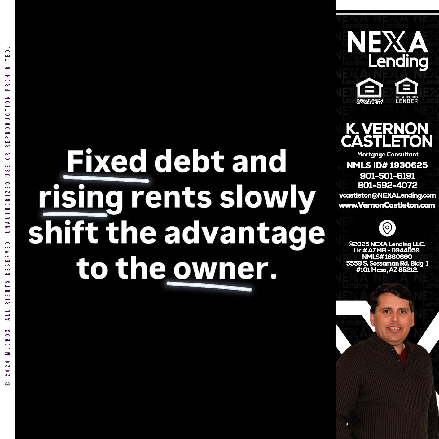 FIXED DEBT - K. Vernon Castleton -Mortgage Consultant