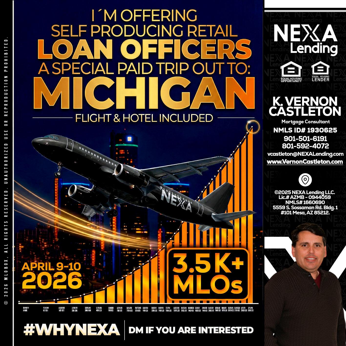 3.5K - K. Vernon Castleton -Mortgage Consultant