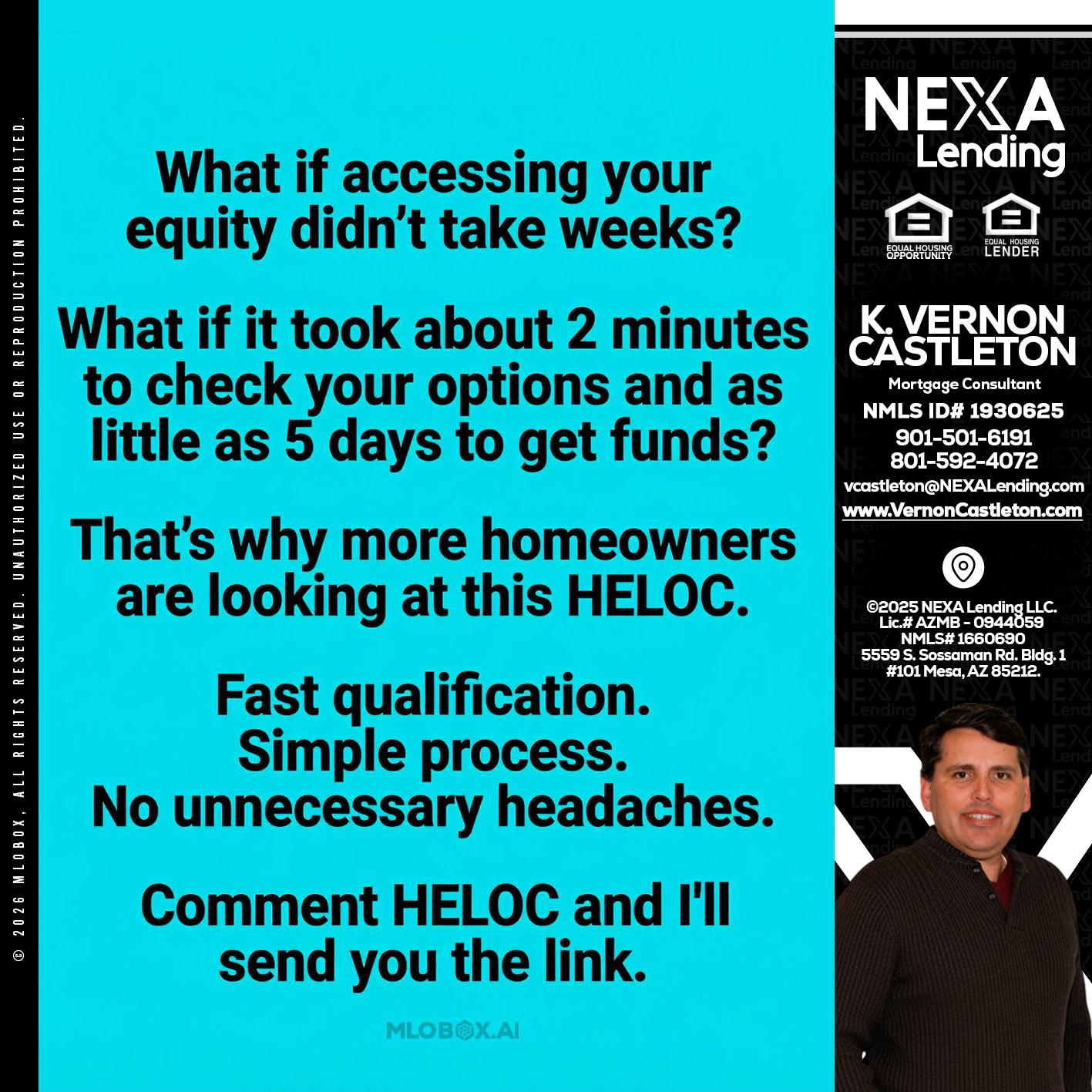 what if - K. Vernon Castleton -Mortgage Consultant