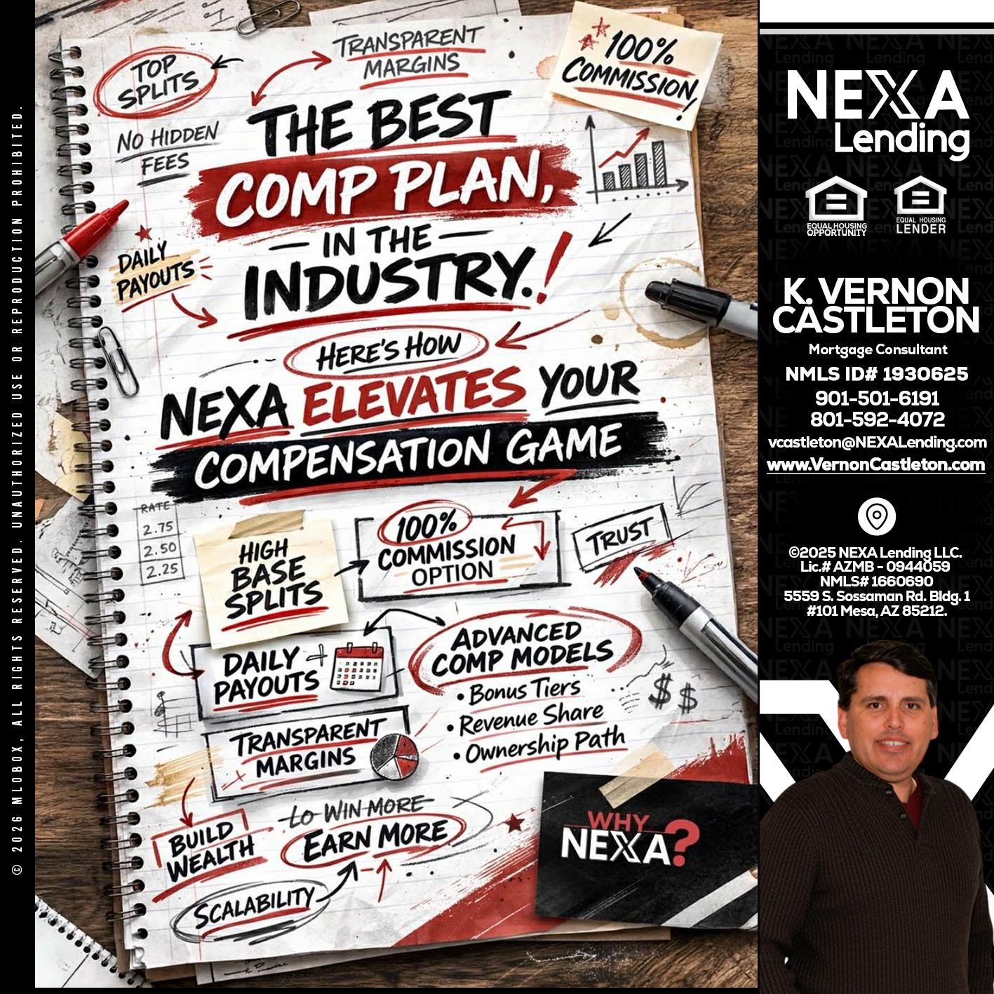 THE BEST COMP - K. Vernon Castleton -Mortgage Consultant