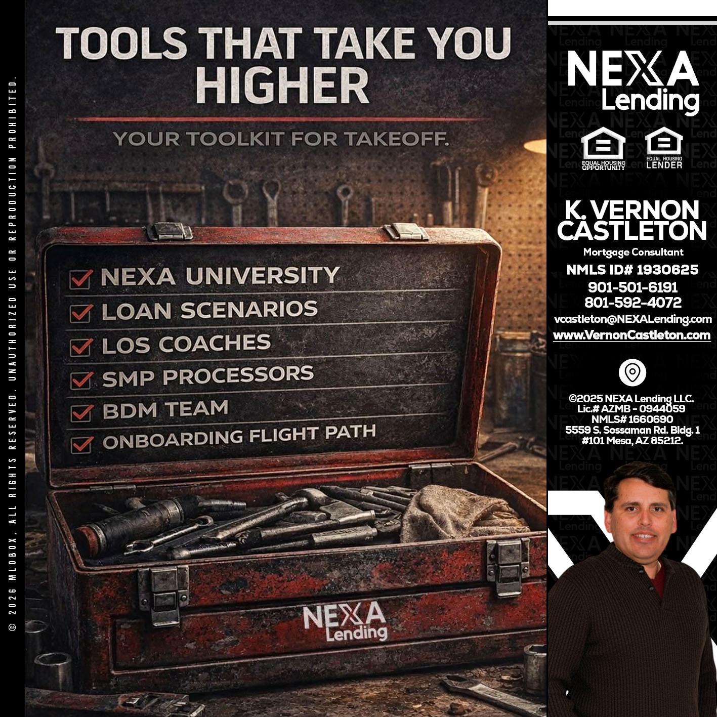 TOOLS THAT - K. Vernon Castleton -Mortgage Consultant