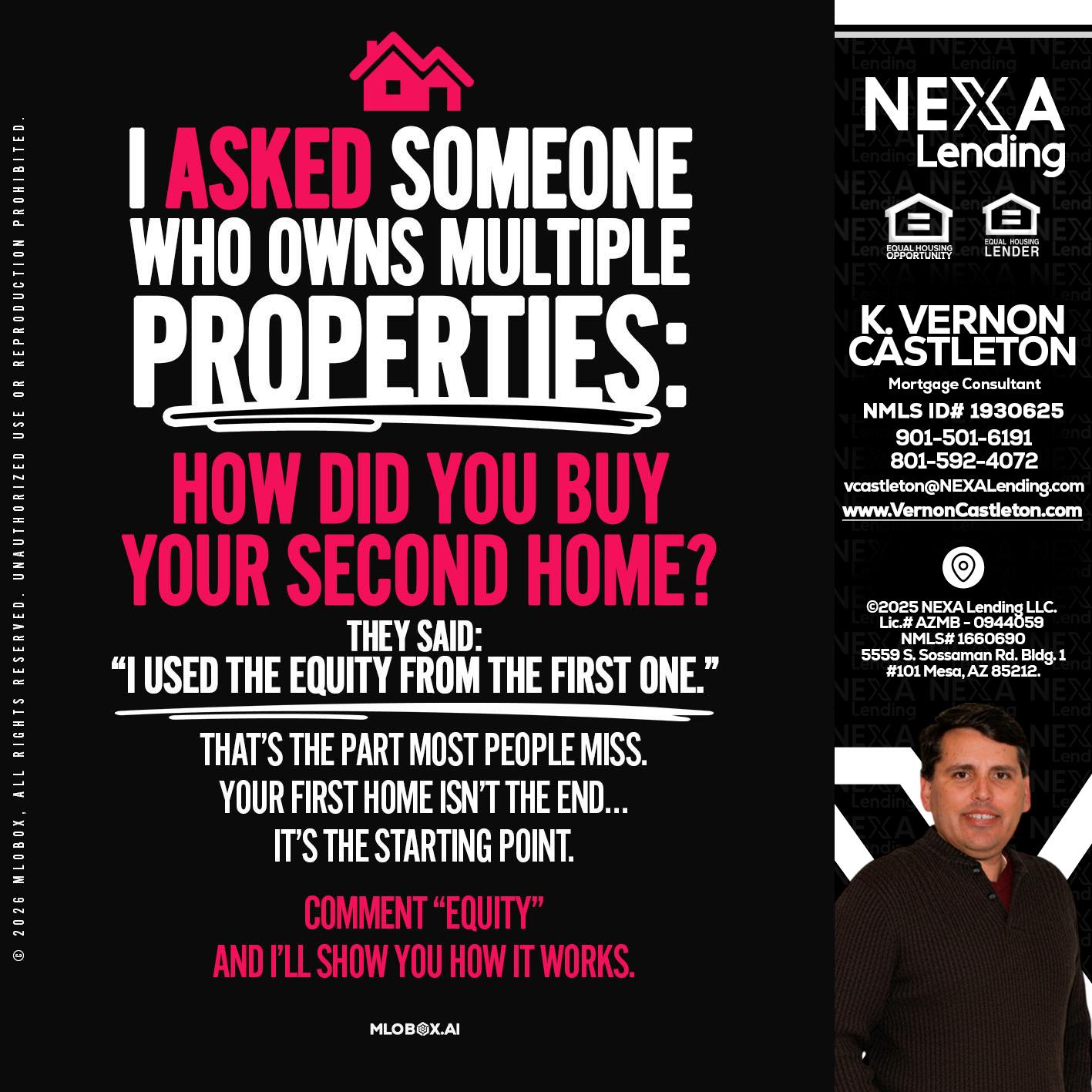 I ASKED SOMEONE - K. Vernon Castleton -Mortgage Consultant