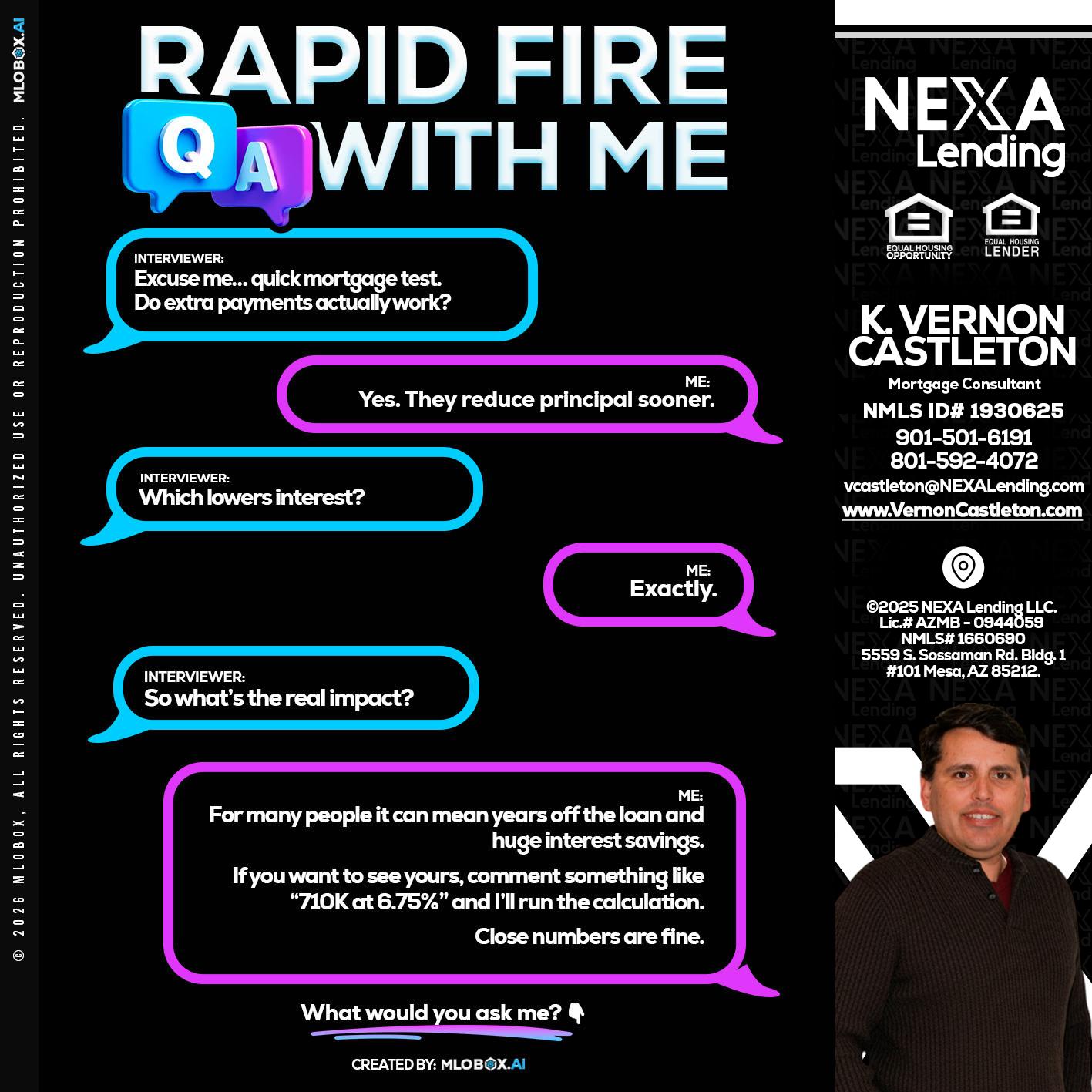 RAPID QA - K. Vernon Castleton -Mortgage Consultant