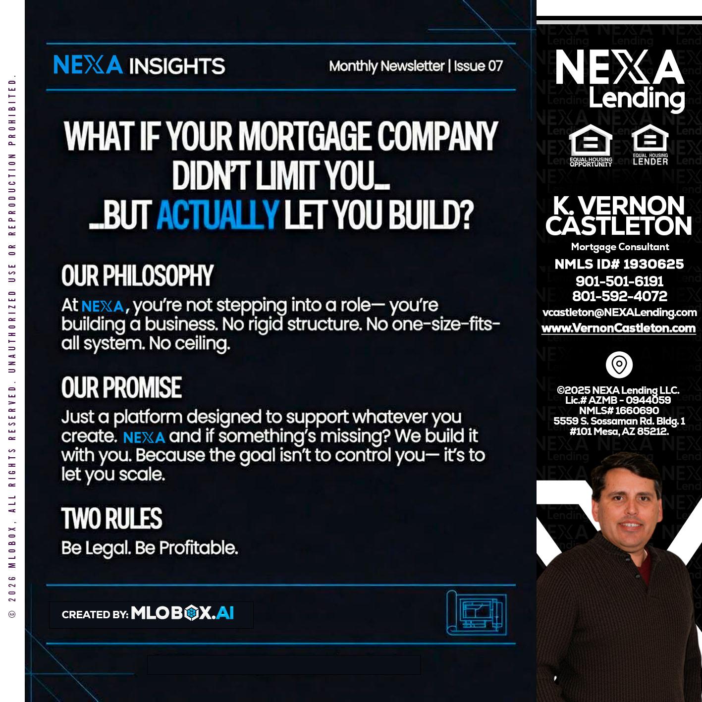 NEXA INSIGHTS - K. Vernon Castleton -Mortgage Consultant