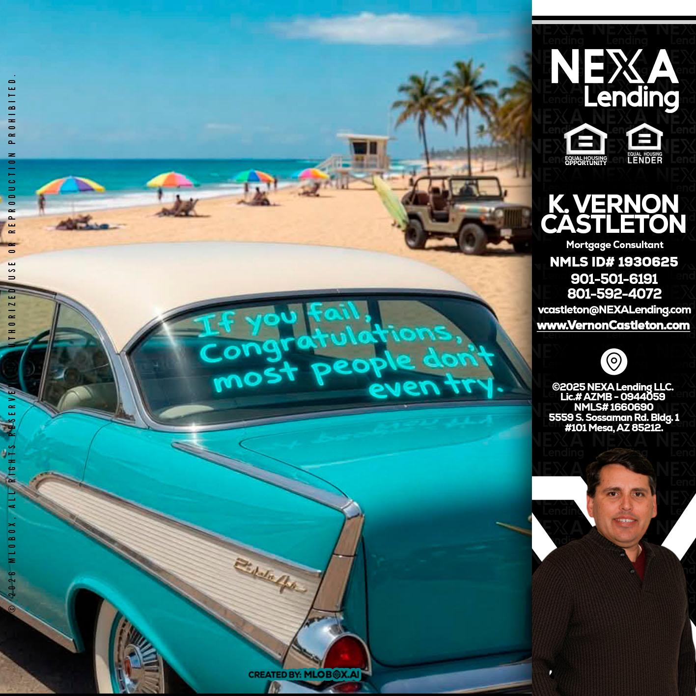 if you - K. Vernon Castleton -Mortgage Consultant
