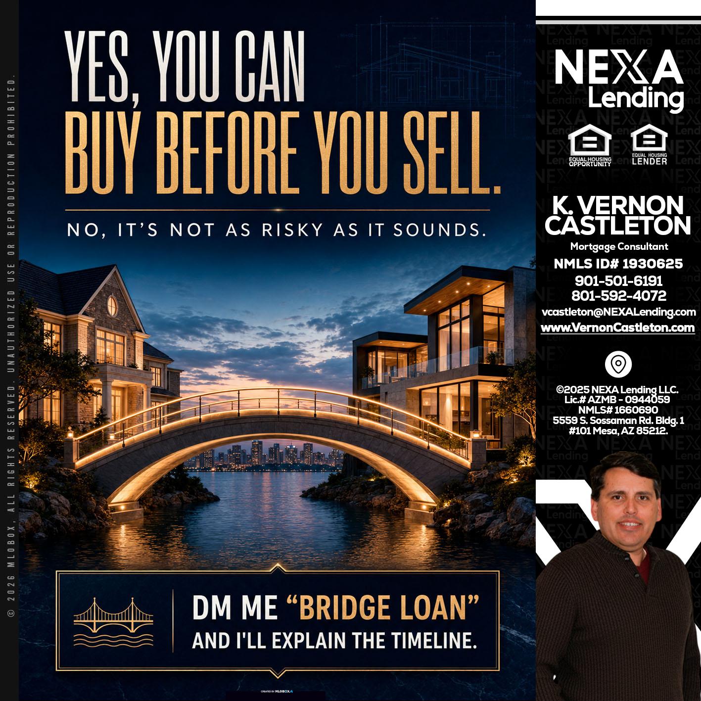 YES, YOU CAN - K. Vernon Castleton -Mortgage Consultant