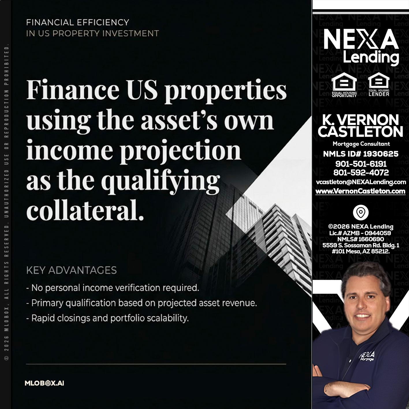 finance US - K. Vernon Castleton -Mortgage Consultant